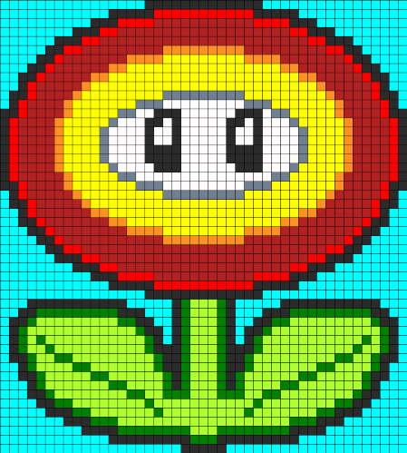 Огненный цветок Марио